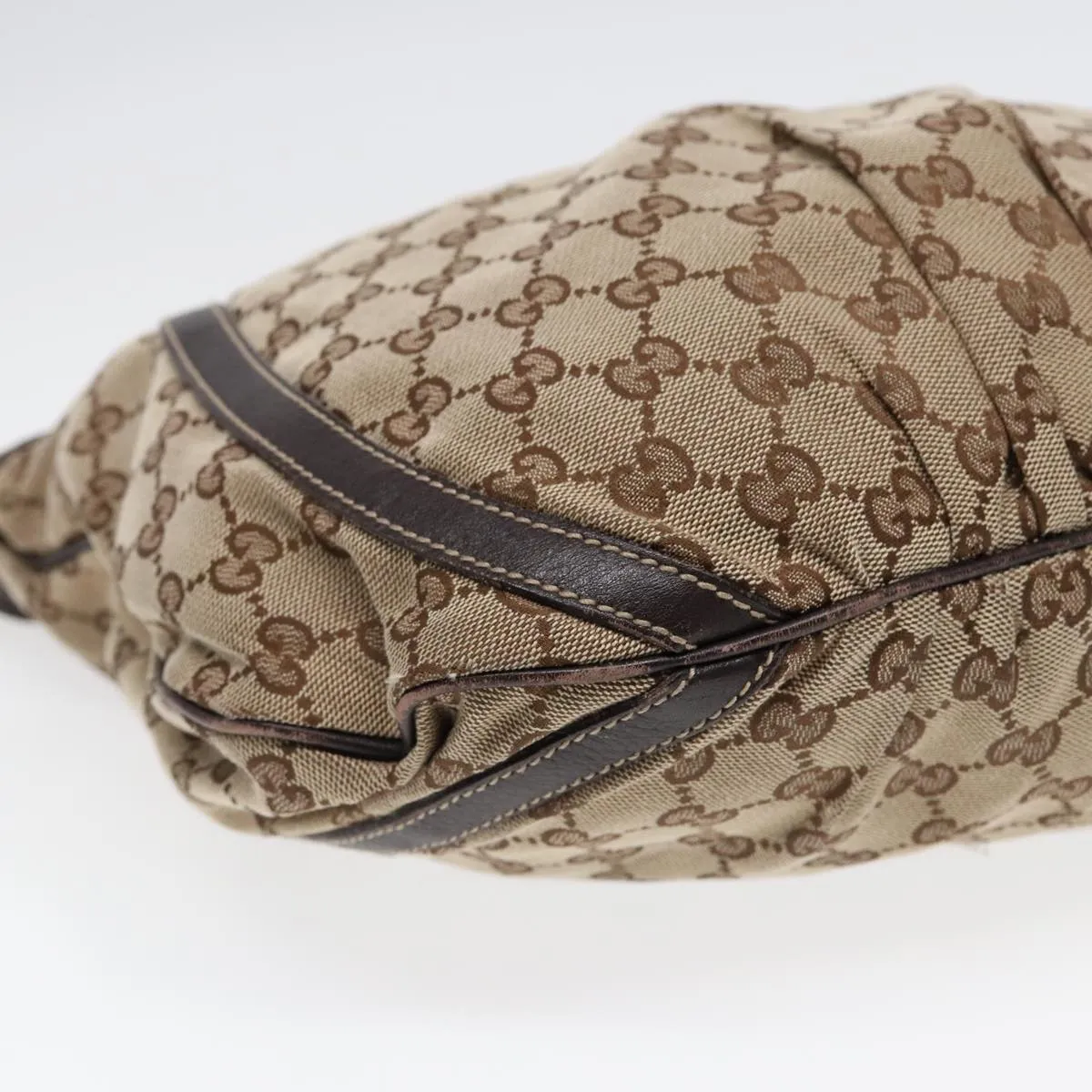 Gucci Abbey  Canvas Shoulder Bag