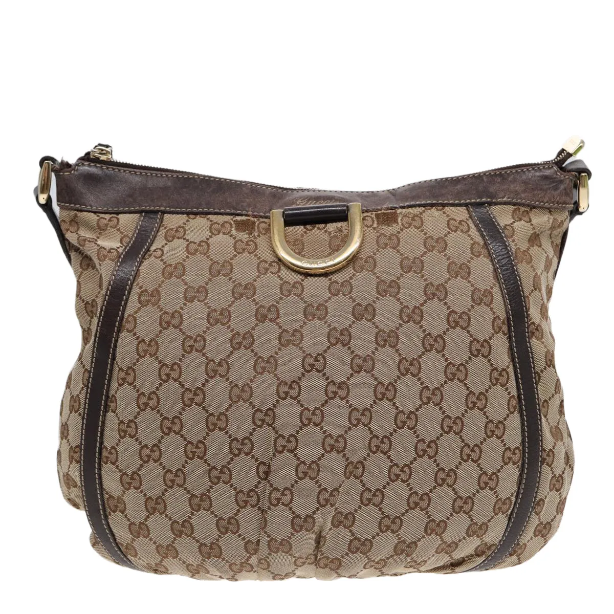 Gucci Abbey  Canvas Shoulder Bag