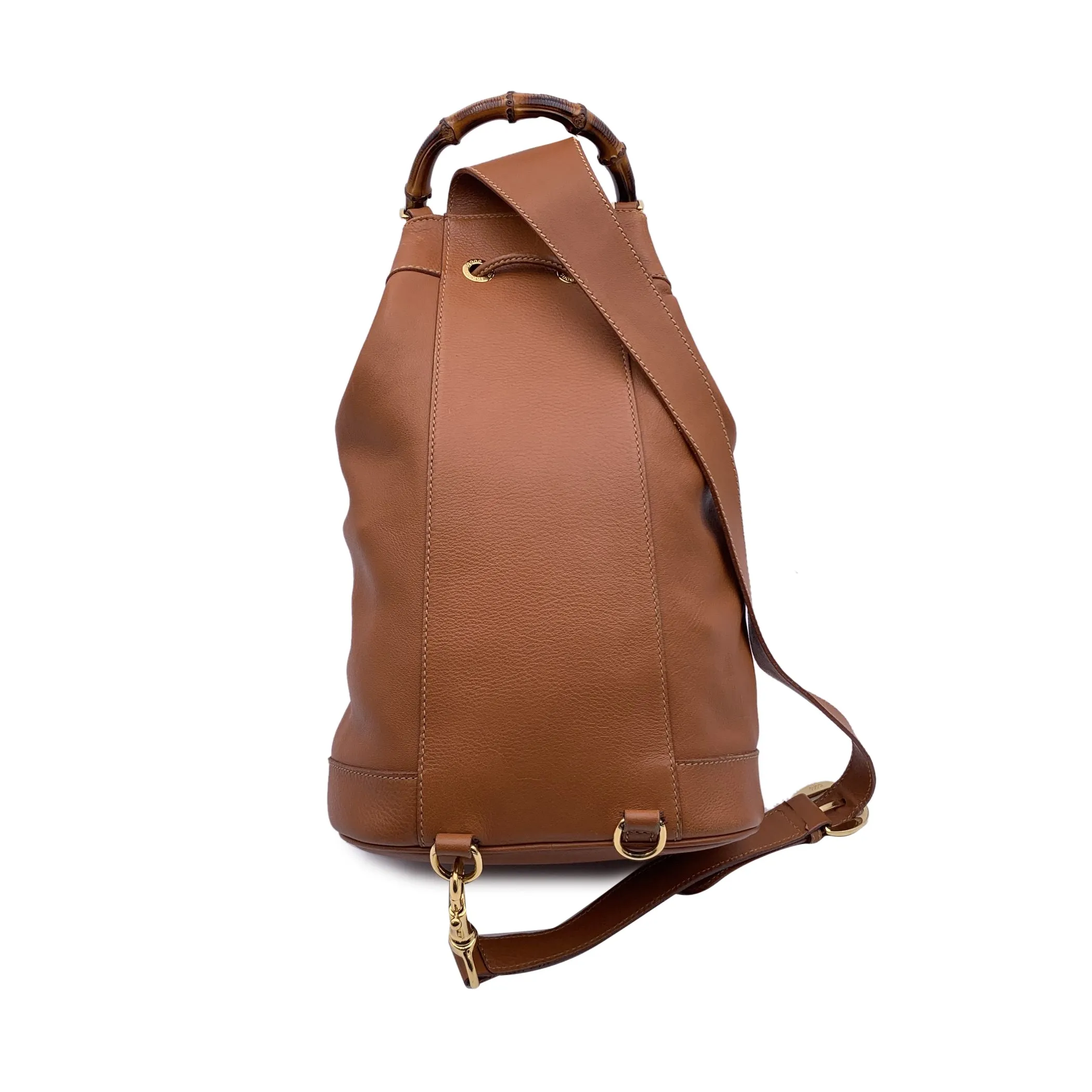 Gucci Backpack Vintage Bamboo
