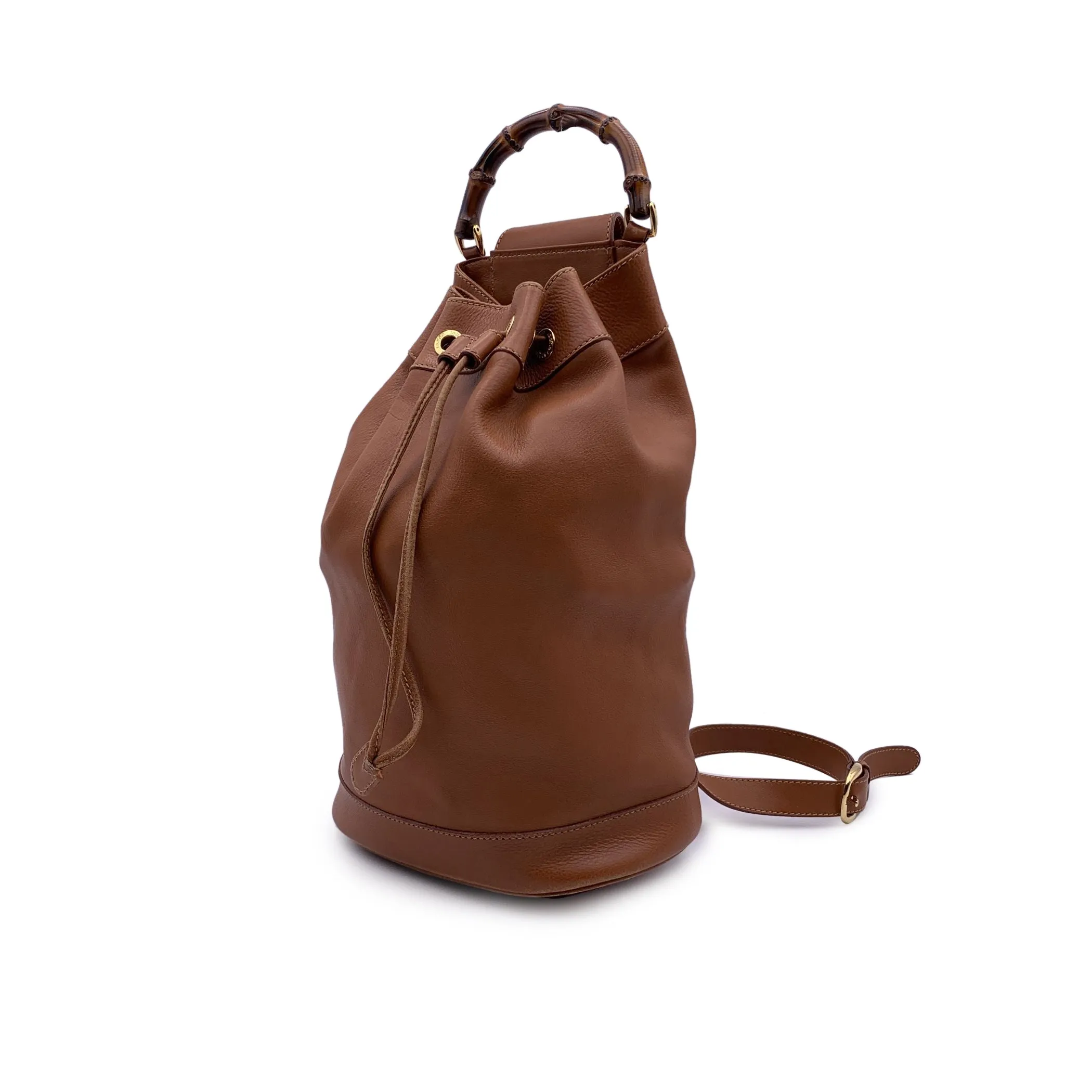 Gucci Backpack Vintage Bamboo