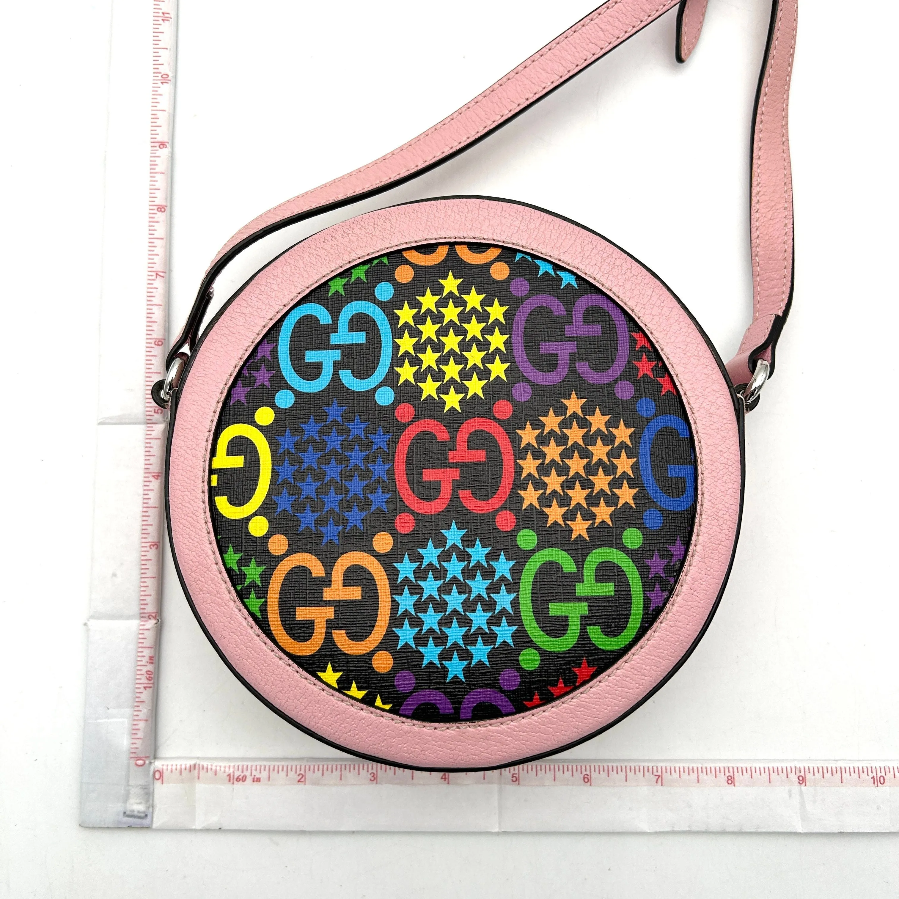 Gucci | Bags | Gucci Gg Psychedelic Round Shoulder 220 Capsule Collection Ladies Bag LA32441