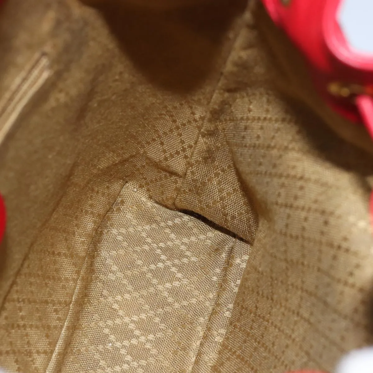 GUCCI Bamboo Backpack Leather Red 003 2852 0030 0  mr165