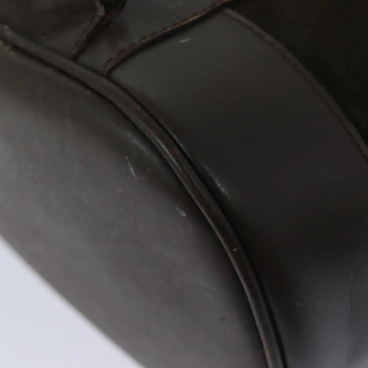 GUCCI Bamboo Backpack Nylon Brown  ar12220