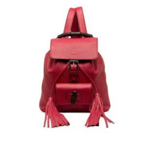 Gucci  Bamboo Backpack (Pre-Owned)