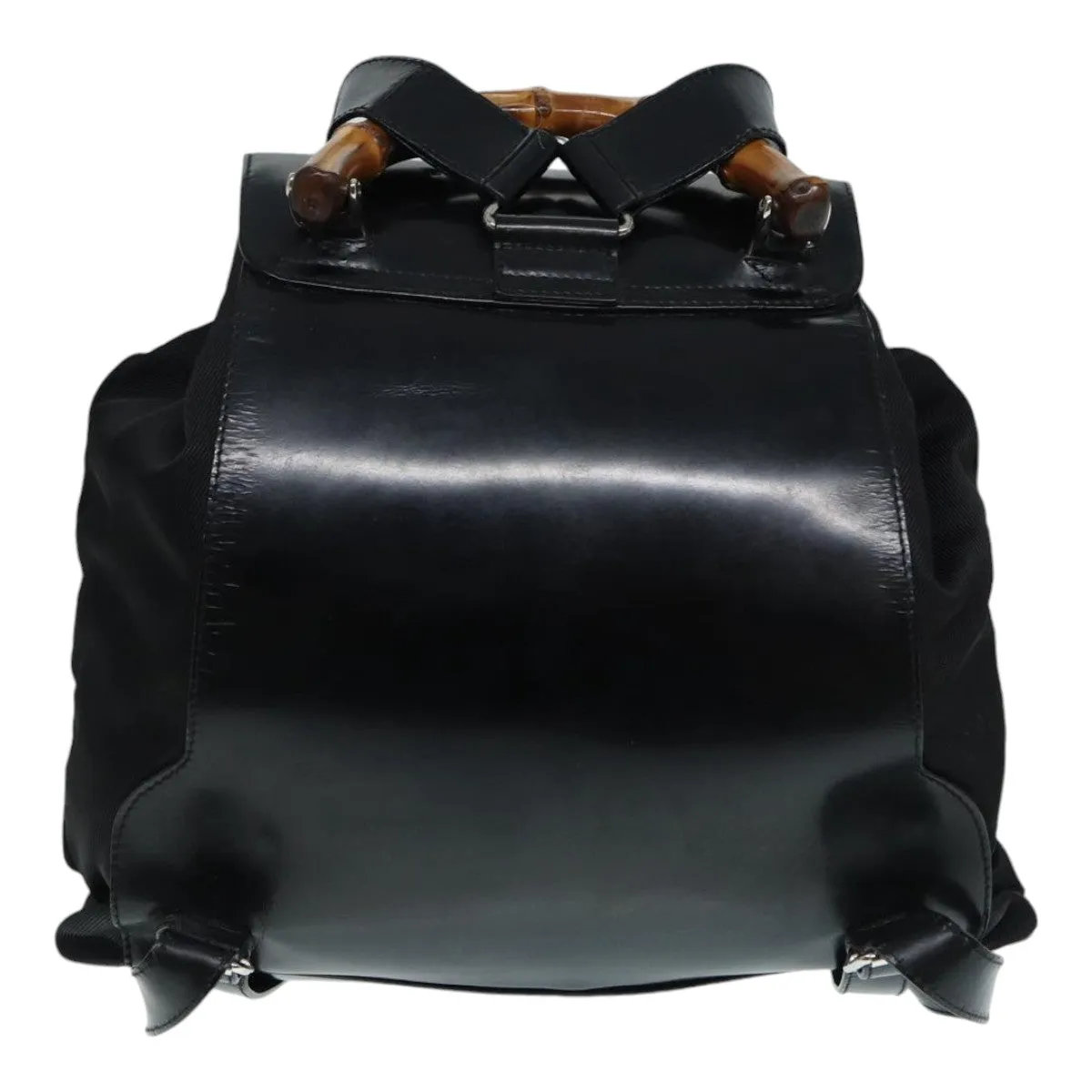 Gucci Bamboo  Canvas Backpack Bag