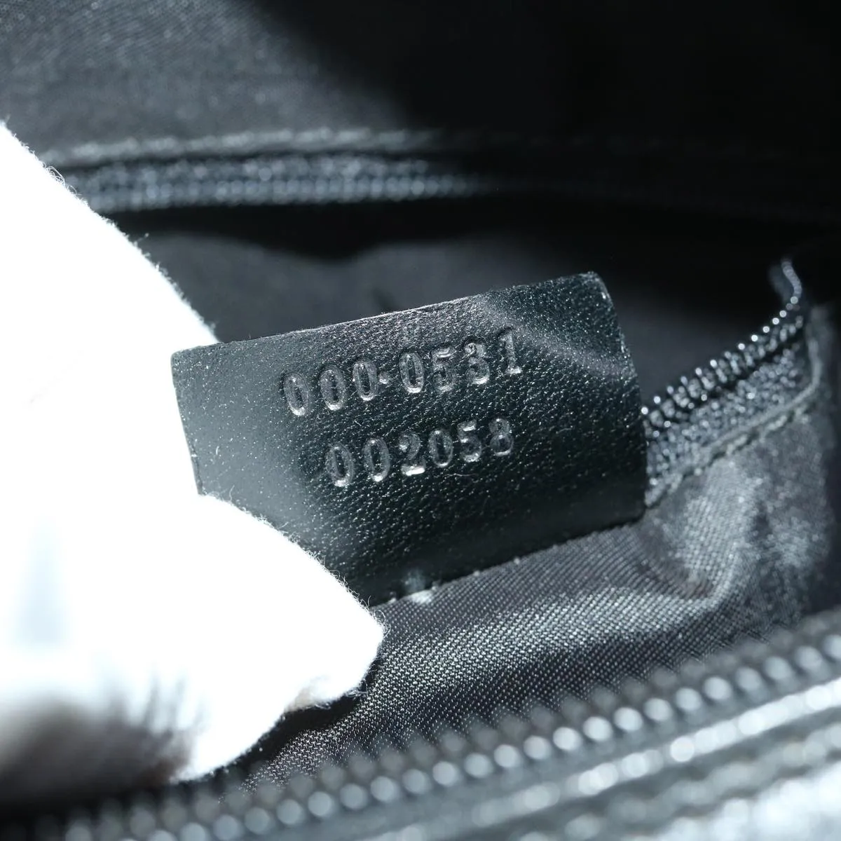 Gucci Bamboo  Canvas Shoulder Bag ()