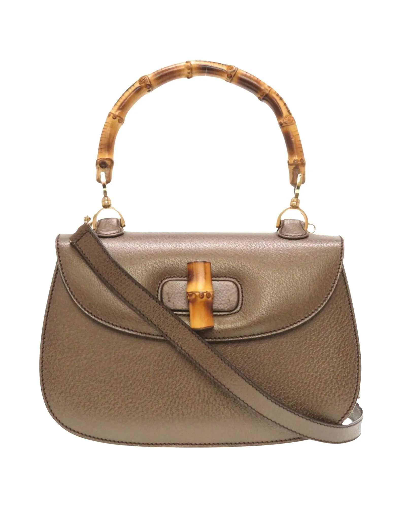 Gucci Bamboo Handle Shoulder Bag