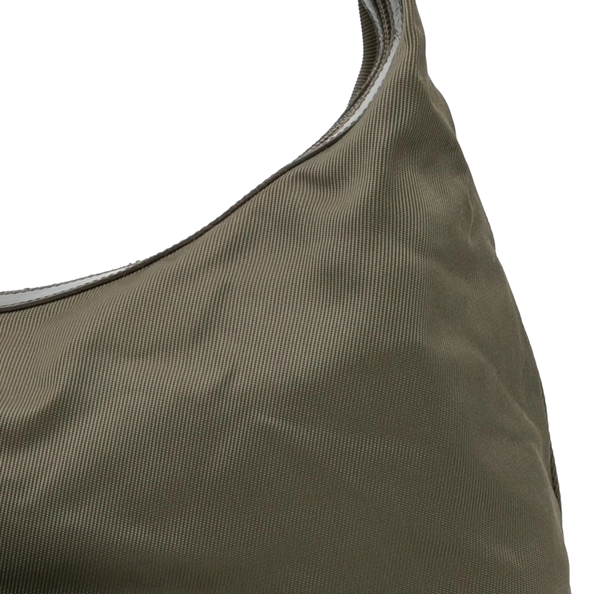 Gucci Bamboo Nylon Shoulder Bag (SHG-vluyZY)