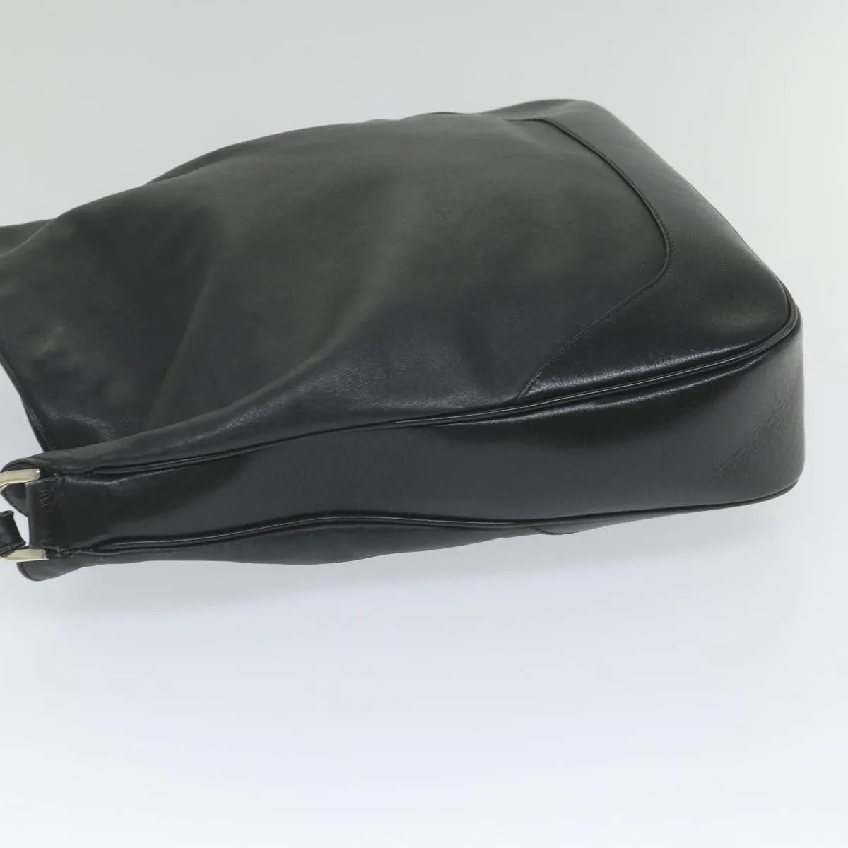 GUCCI Bamboo Shoulder Bag Leather Black 001 4058 1705  ep2085