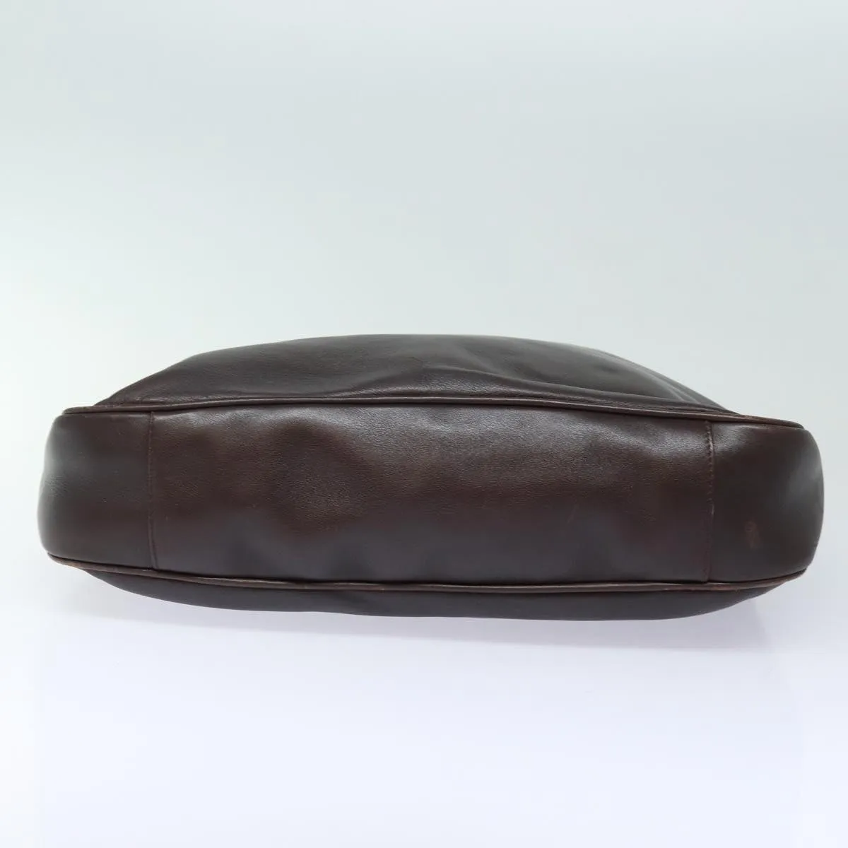 GUCCI Bamboo Shoulder Bag Leather Brown 001 2123 1777  84430