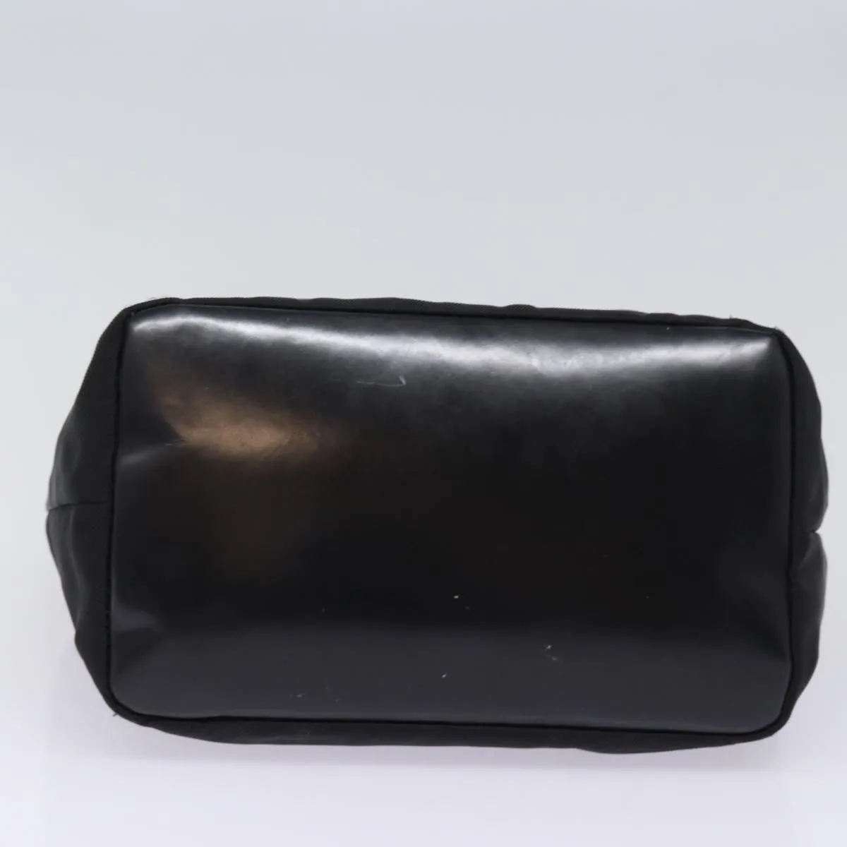 GUCCI Bamboo Shoulder Bag Nylon Black  ep4342