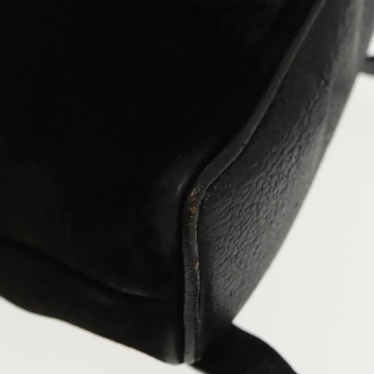 Gucci Bamboo  Suede Backpack Bag (Pre-Owned)