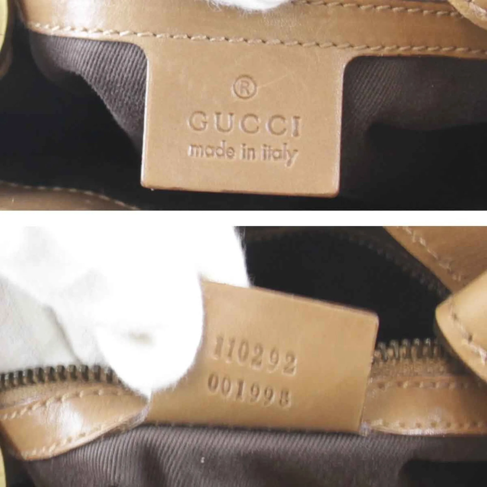 Gucci Beige Gg Canvas Shoulder Bag ()