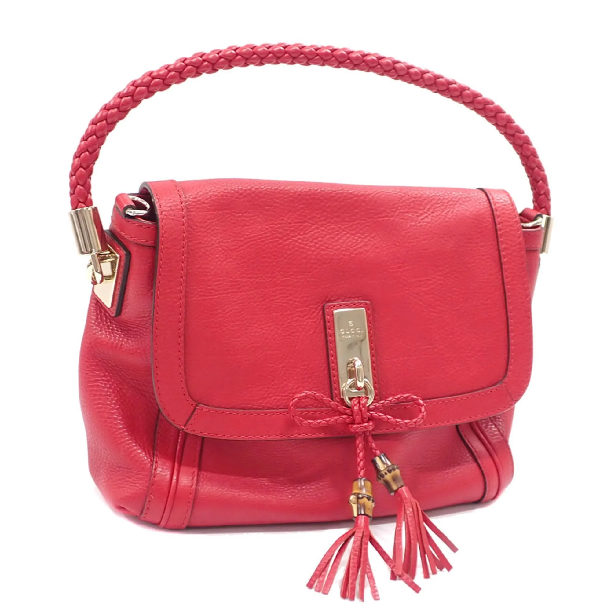 Gucci Bella  Leather Shoulder Bag ()