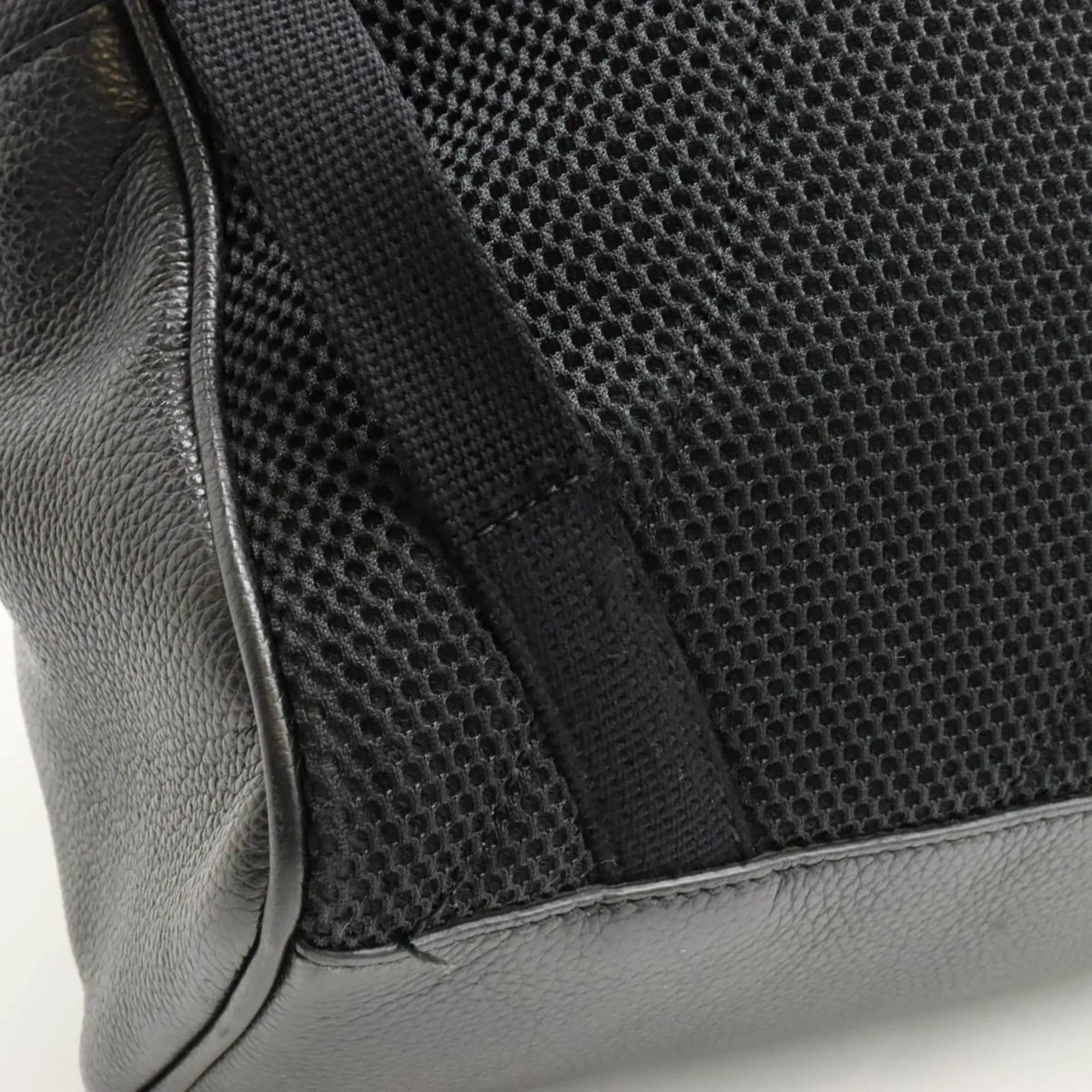 Gucci Black Leather Backpack ()