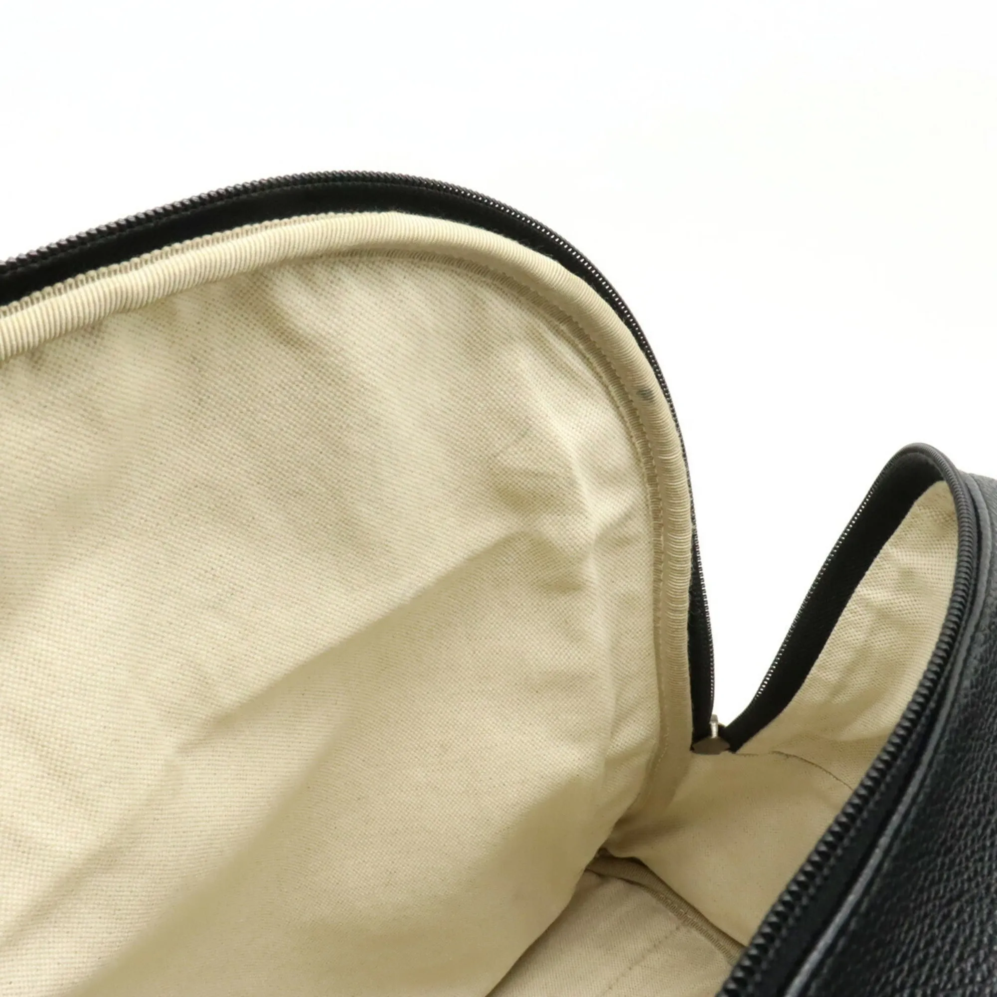 Gucci Black Leather Backpack ()
