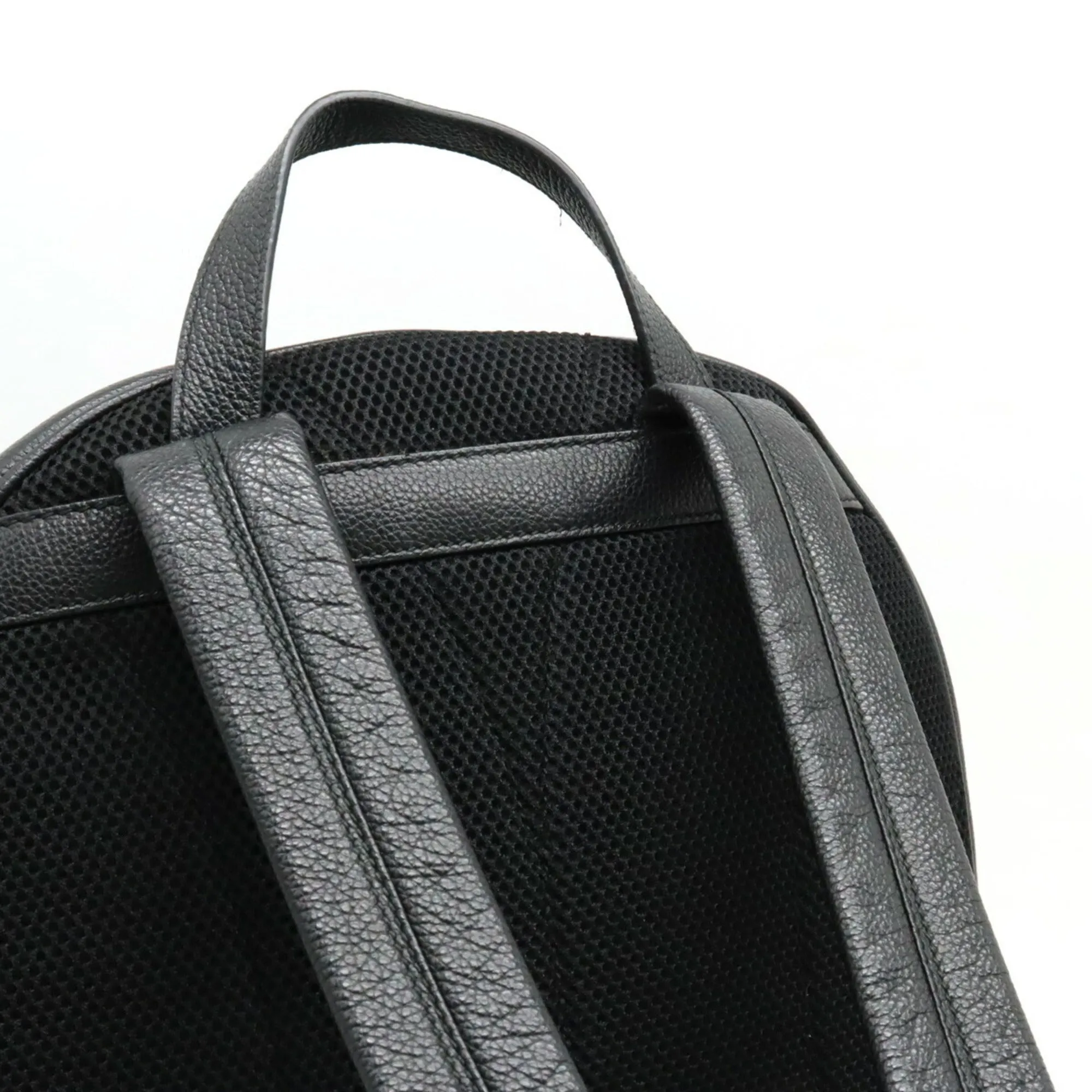 Gucci Black Leather Backpack ()