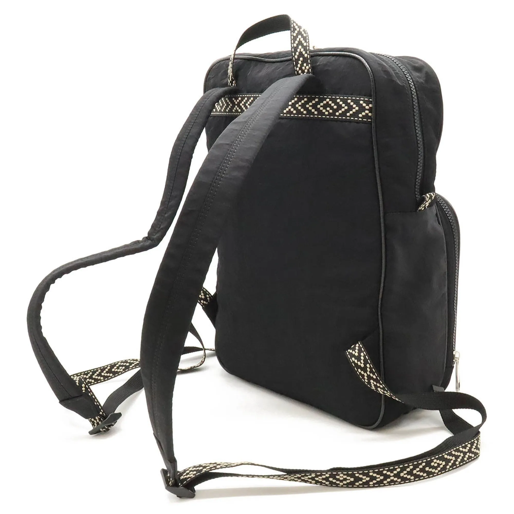 Gucci Black Multi-Color Nylon Backpack ()