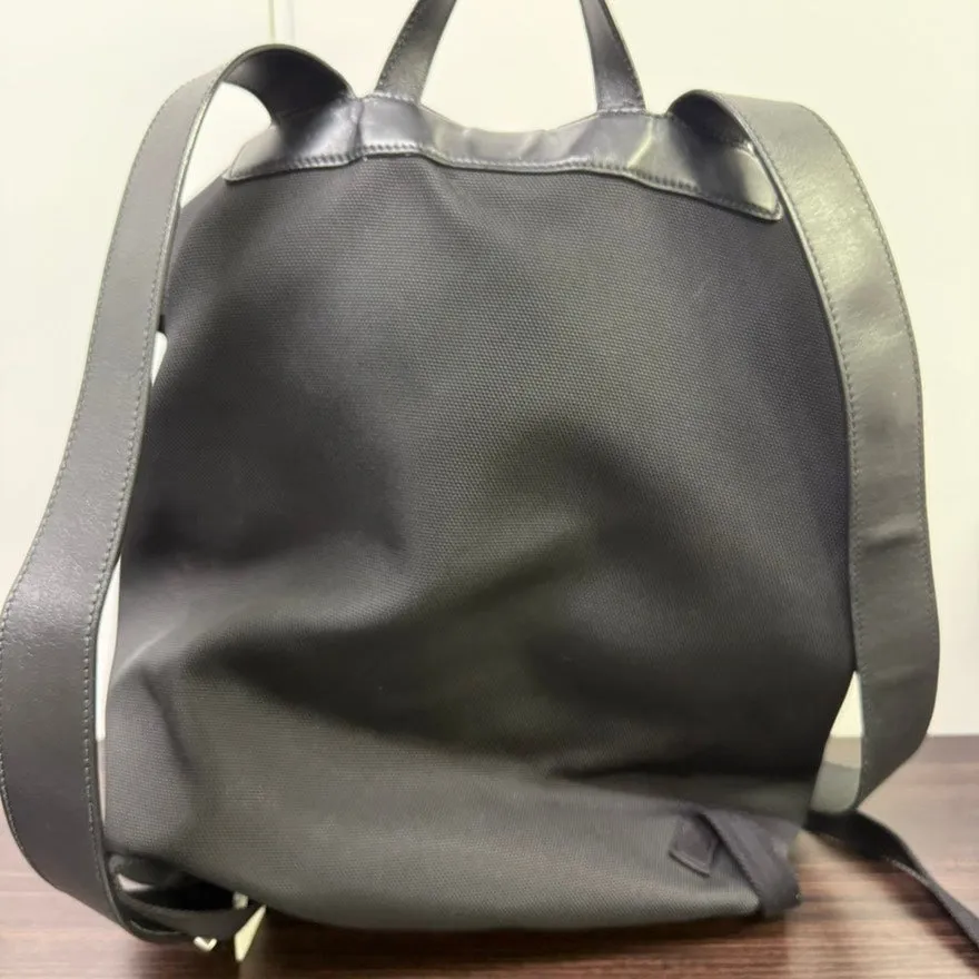 Gucci Black Stripe Travel Backpack