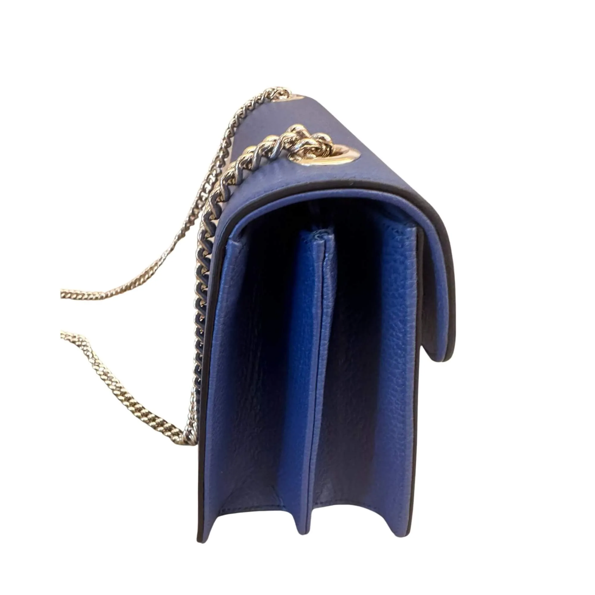 GUCCI BLUE INTERLOCKING G SHOULDER BAG