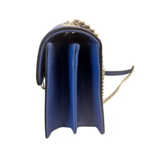 GUCCI BLUE INTERLOCKING G SHOULDER BAG