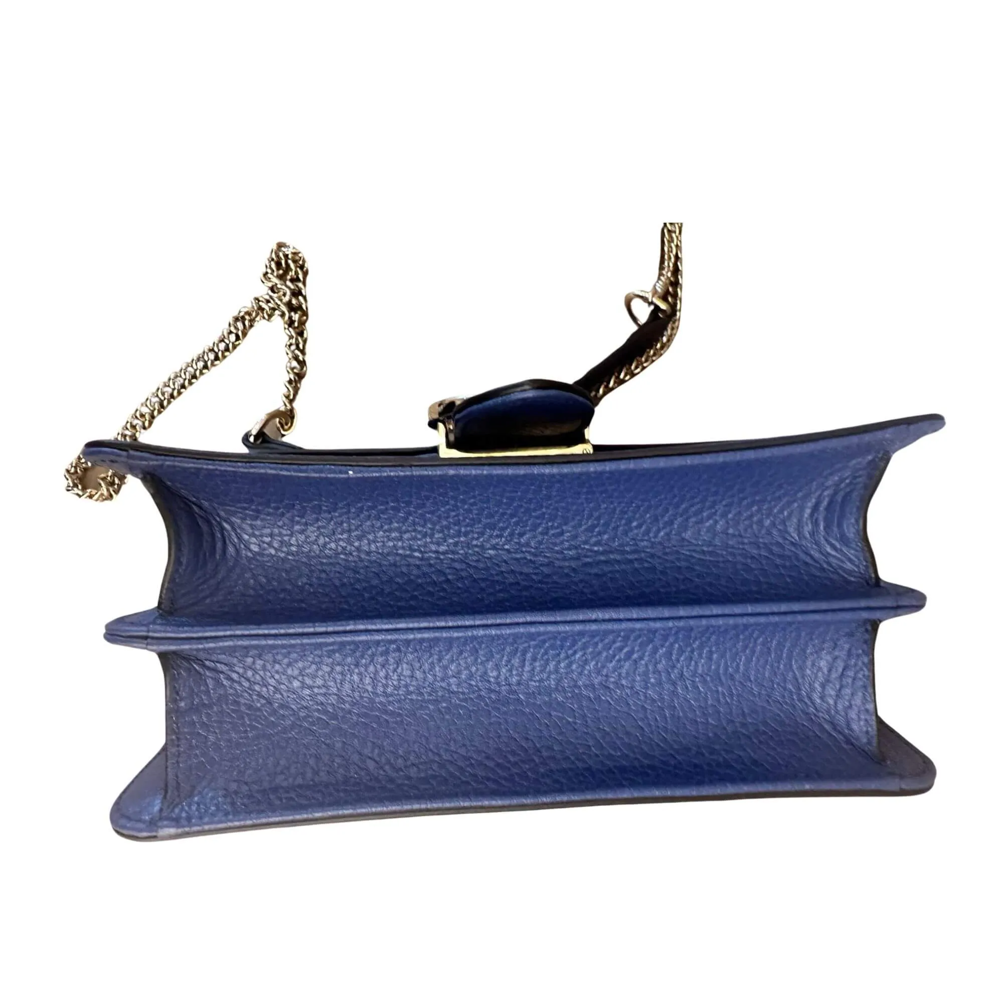 GUCCI BLUE INTERLOCKING G SHOULDER BAG