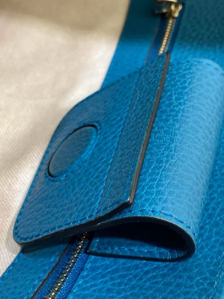 Gucci Blue Swing Shoulder Bag