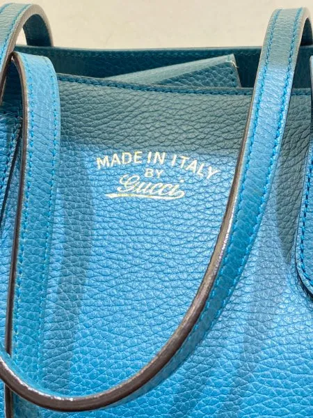 Gucci Blue Swing Shoulder Bag