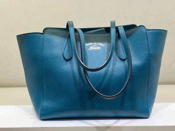 Gucci Blue Swing Shoulder Bag