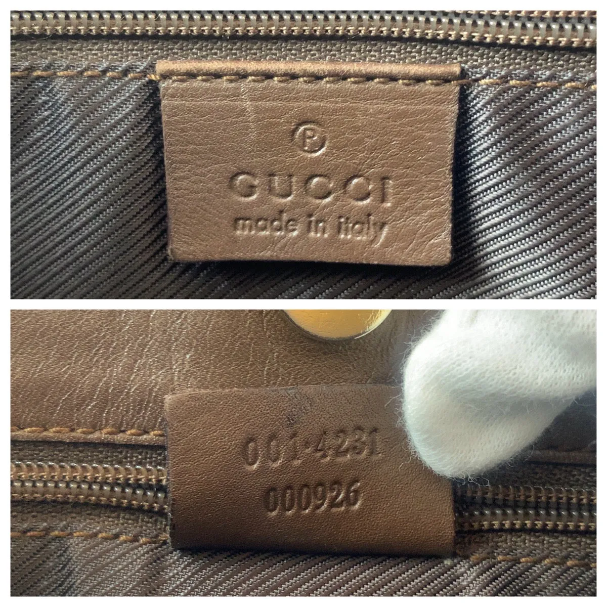 Gucci Brown GG Canvas Shoulder Bag