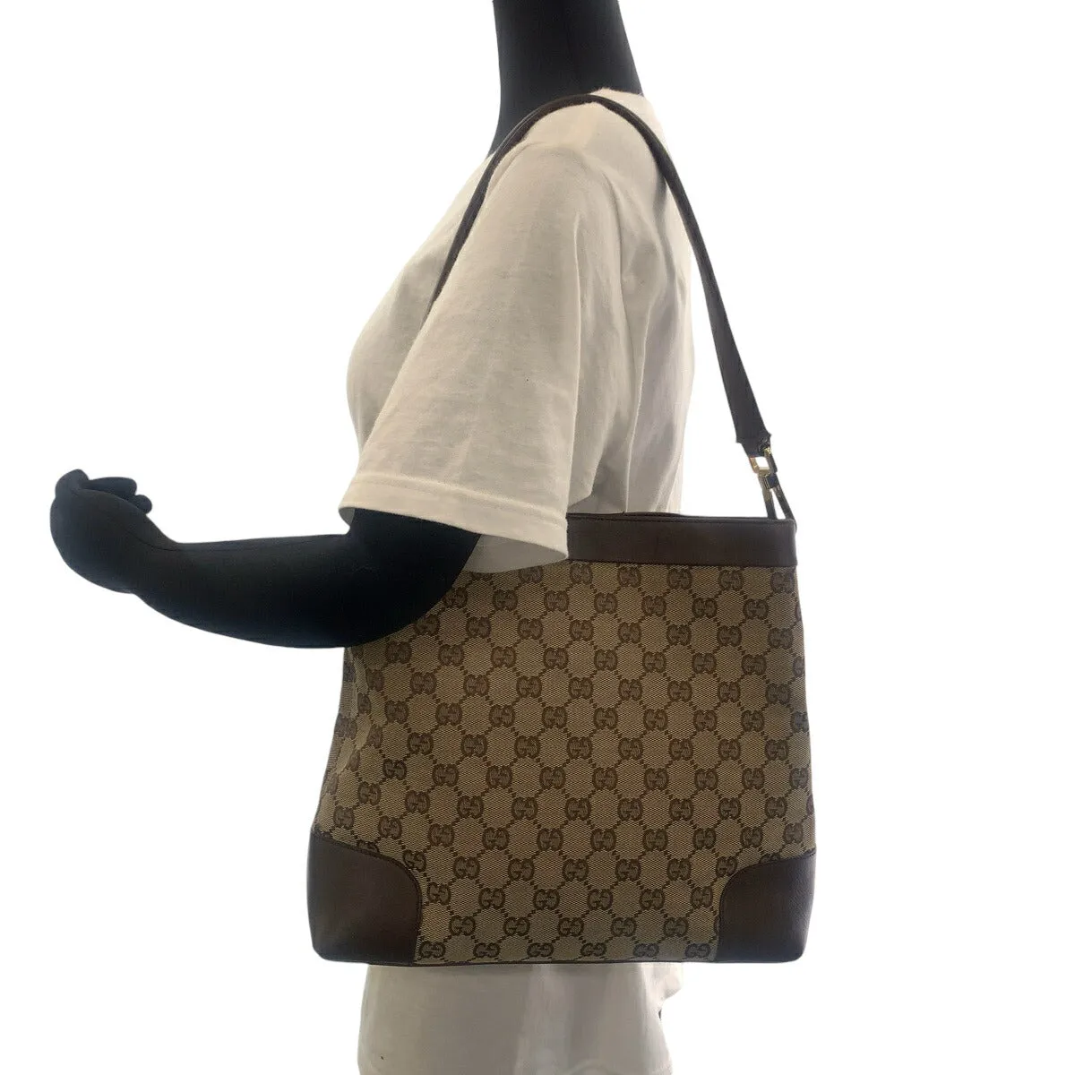 Gucci Brown GG Canvas Shoulder Bag