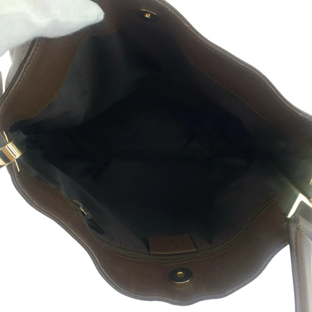 Gucci Brown GG Canvas Shoulder Bag
