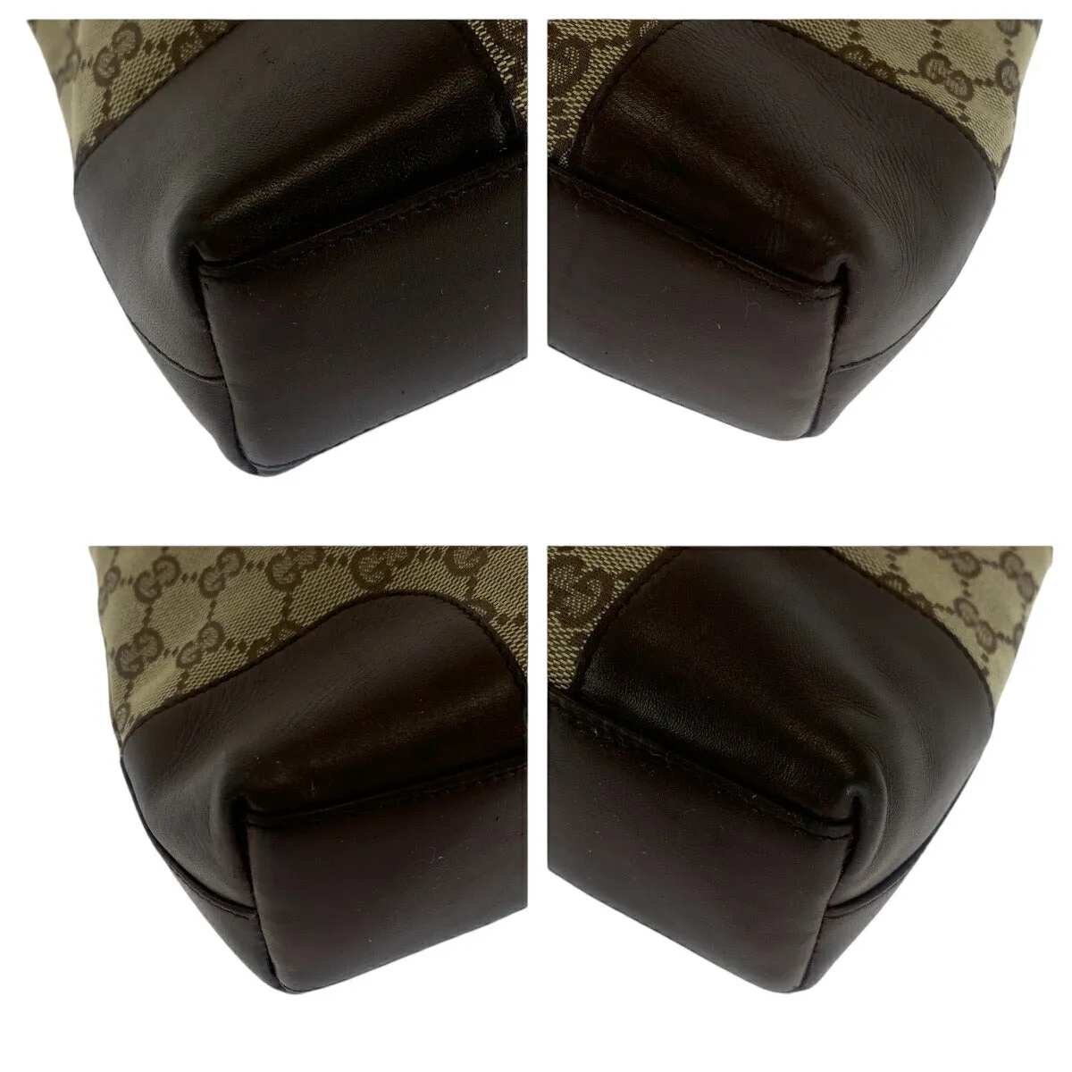 Gucci Brown GG Canvas Shoulder Bag