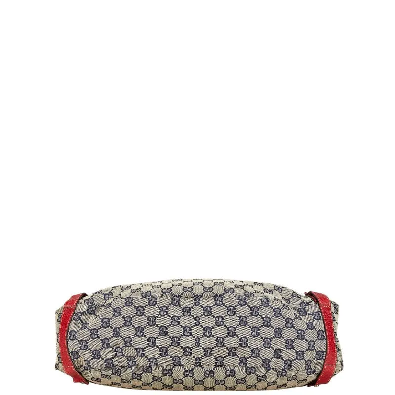 Gucci Canvas Leather Handbag Shoulder Bag