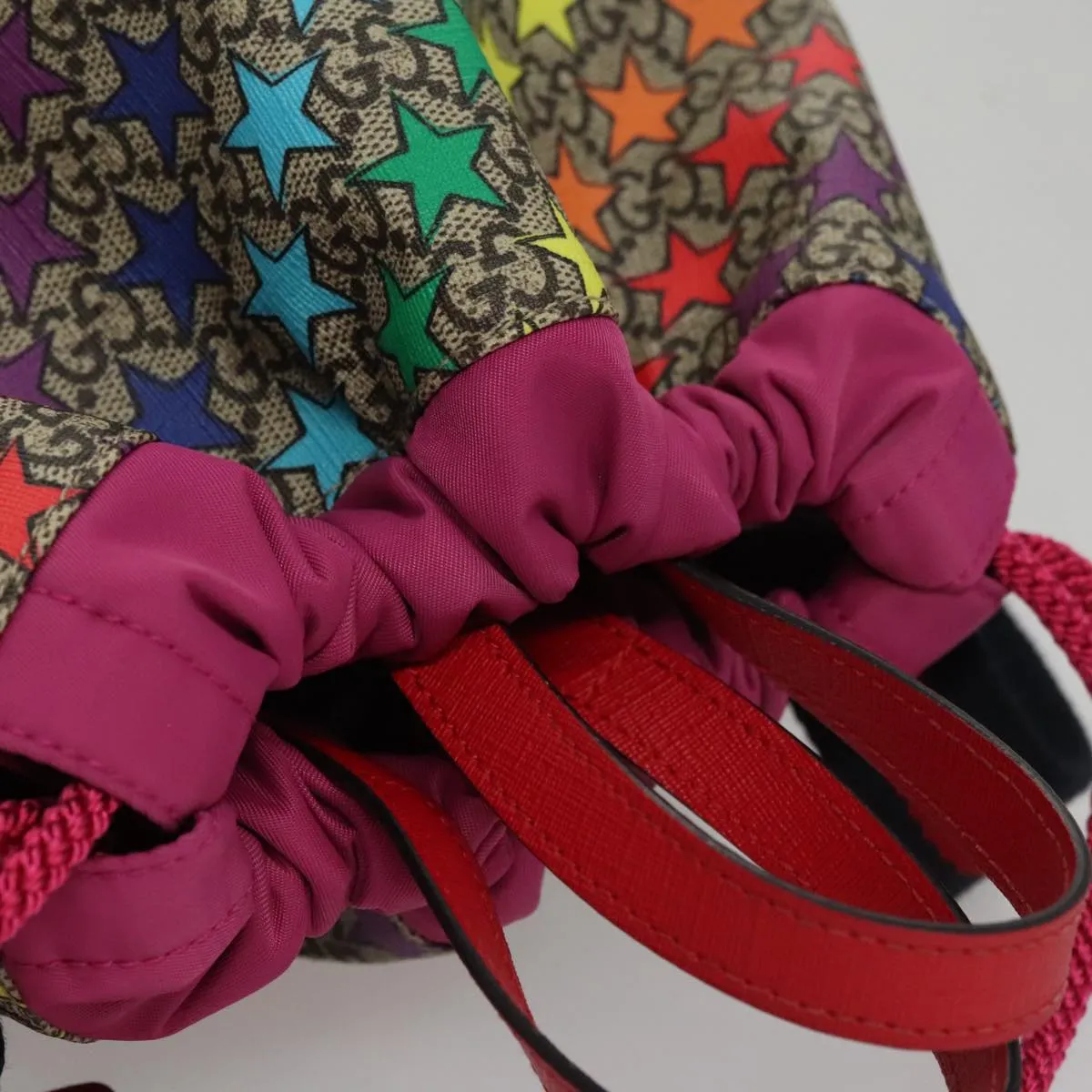 Gucci Children's Multicolour Canvas Backpack Bag ()