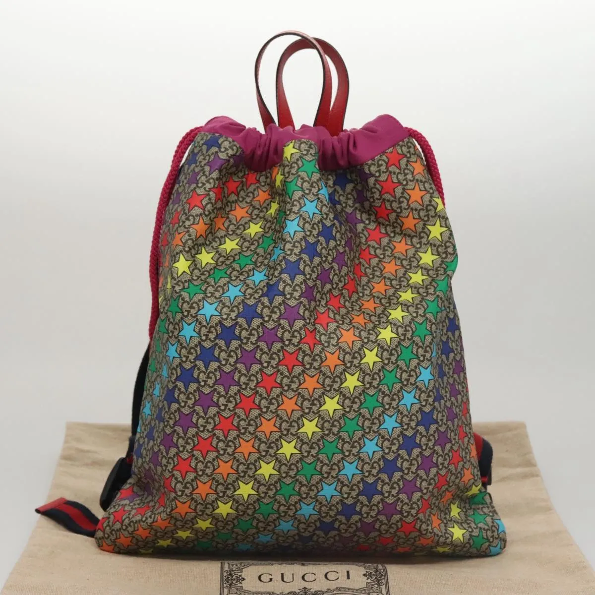 Gucci Children's Multicolour Canvas Backpack Bag ()