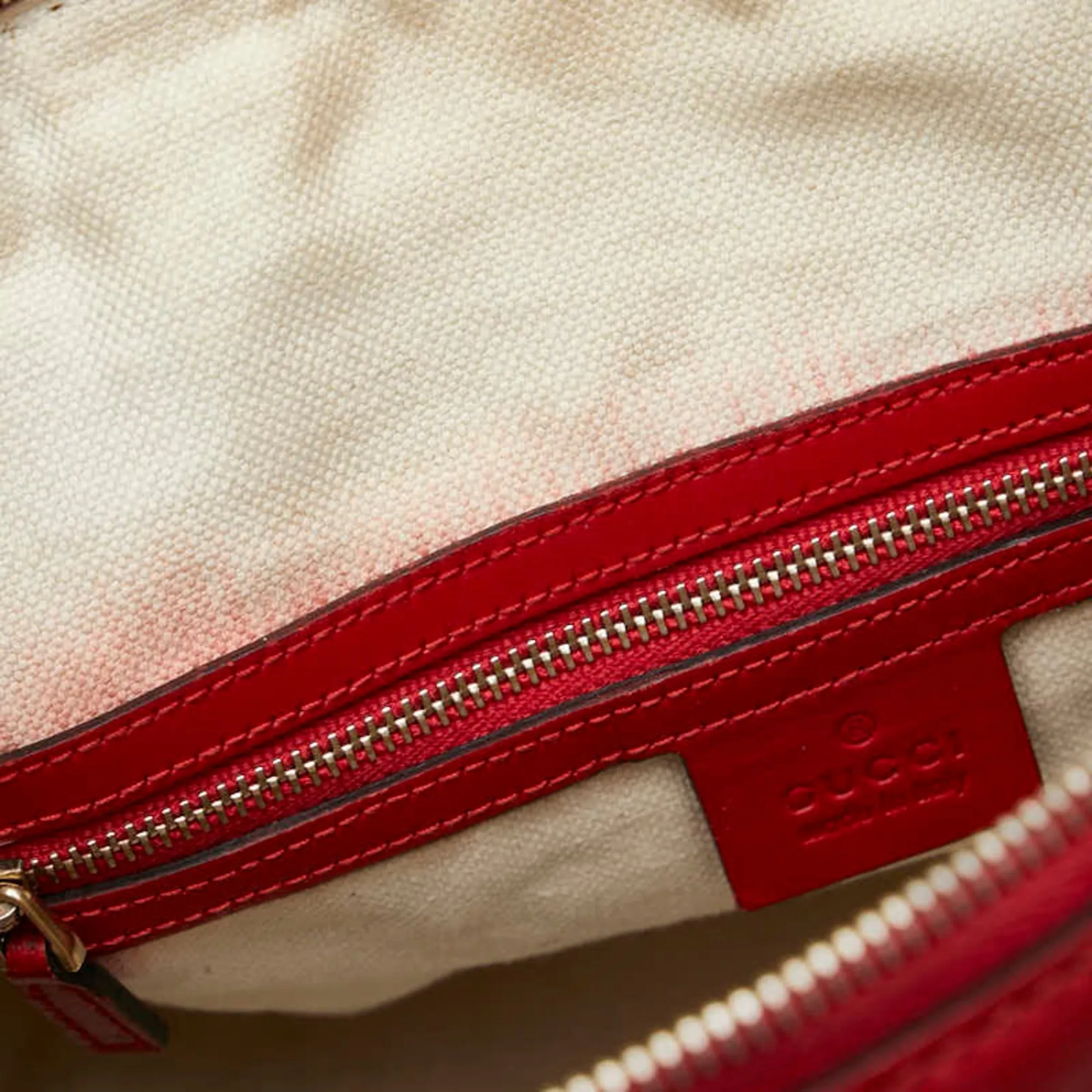 Gucci   Color Canvas Leather Boston Bag Shoulder Bag (Pre-Owned)