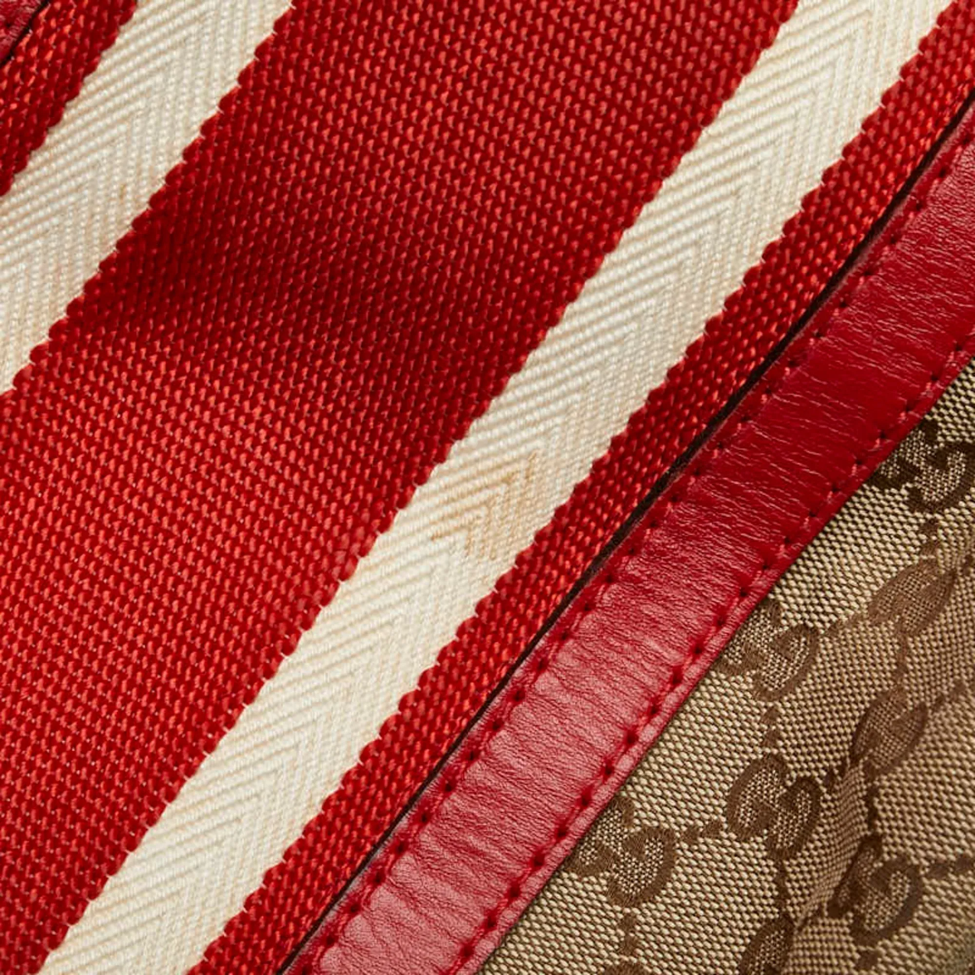 Gucci   Color Canvas Leather Boston Bag Shoulder Bag (Pre-Owned)