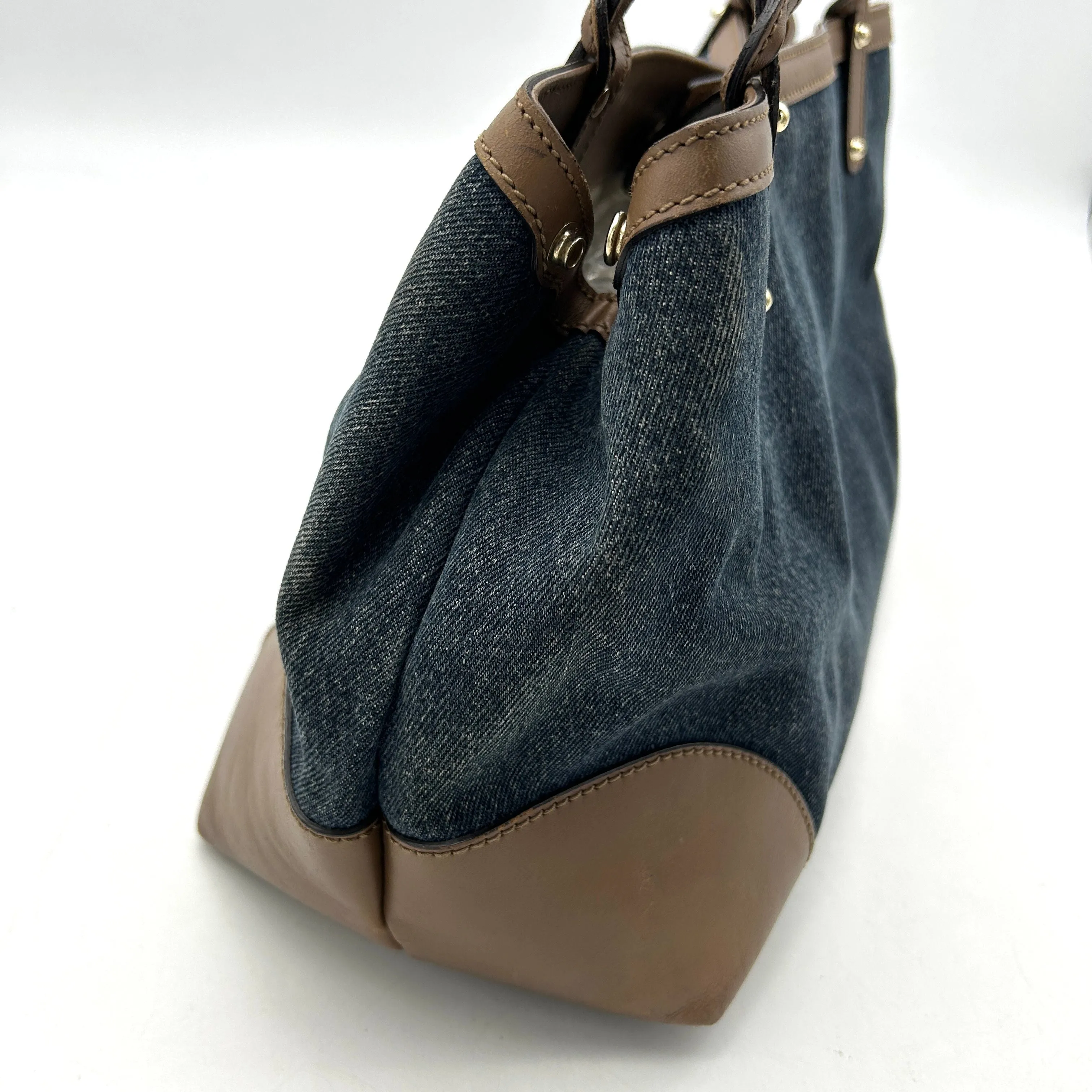 Gucci Denim Craft Tote - Blue Totes, Handbags LA17562