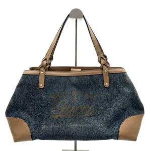 Gucci Denim Craft Tote - Blue Totes, Handbags LA17562