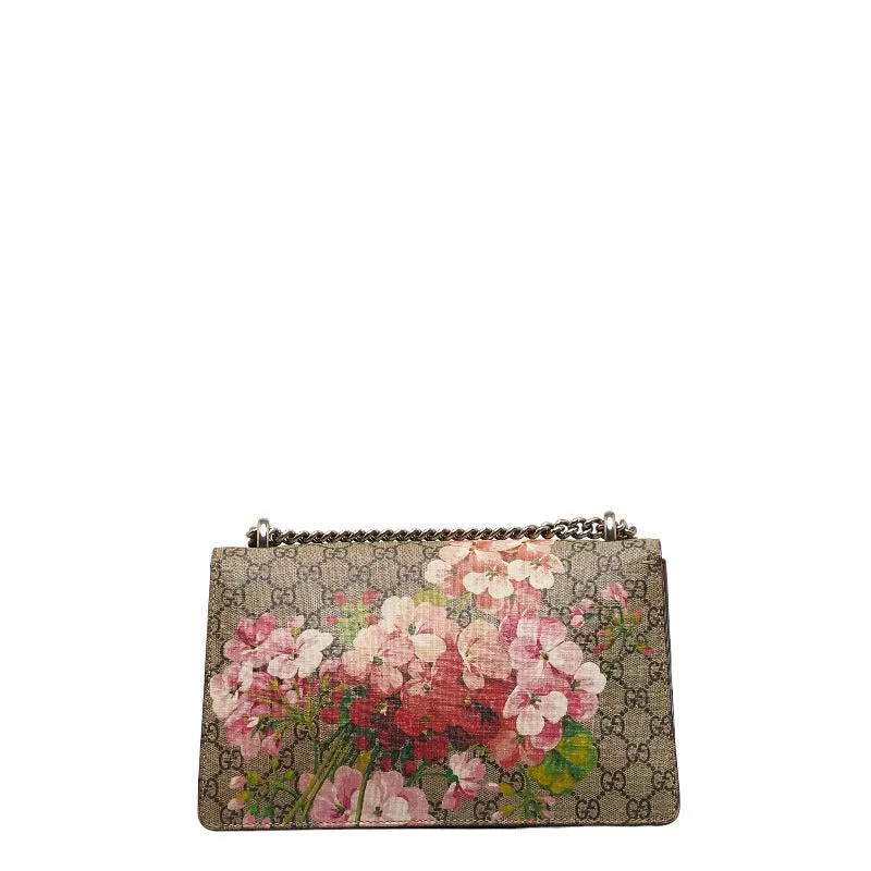 Gucci Dionysus Chain Shoulder Bag Beige Red