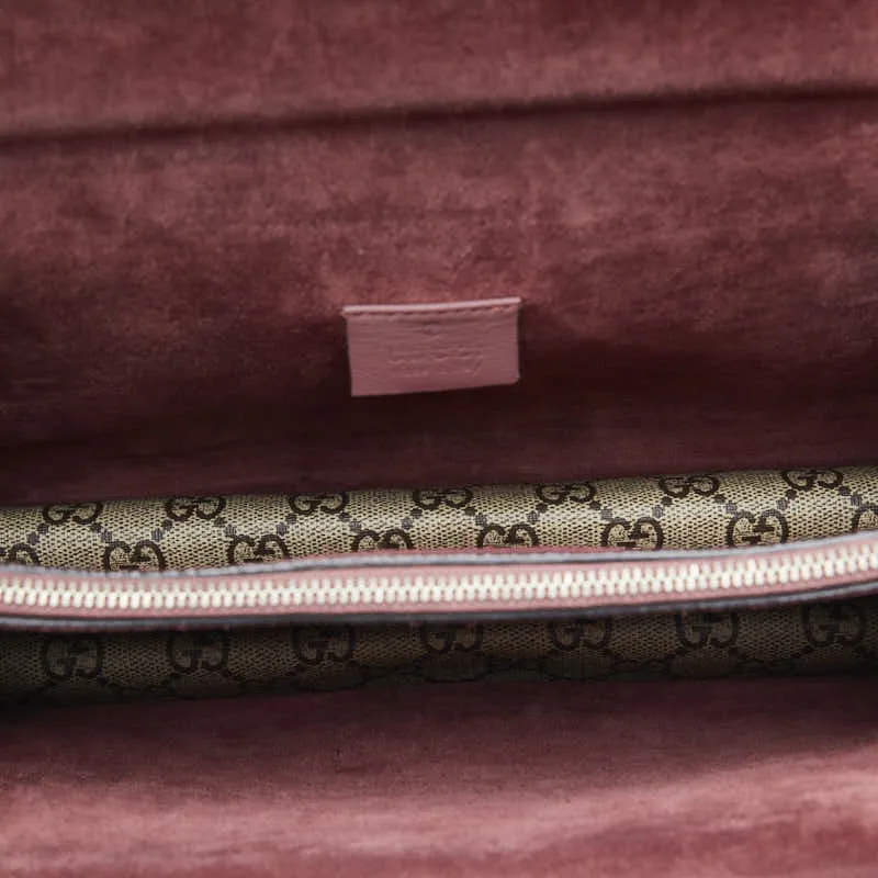 Gucci Dionysus Chain Shoulder Bag Beige Red
