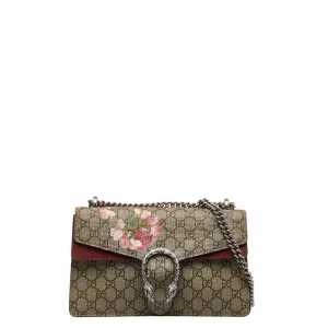 Gucci Dionysus Chain Shoulder Bag Beige Red