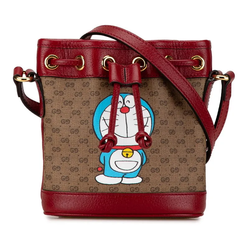 Gucci Doraemon Micro GG Supreme Shoulder Bag
