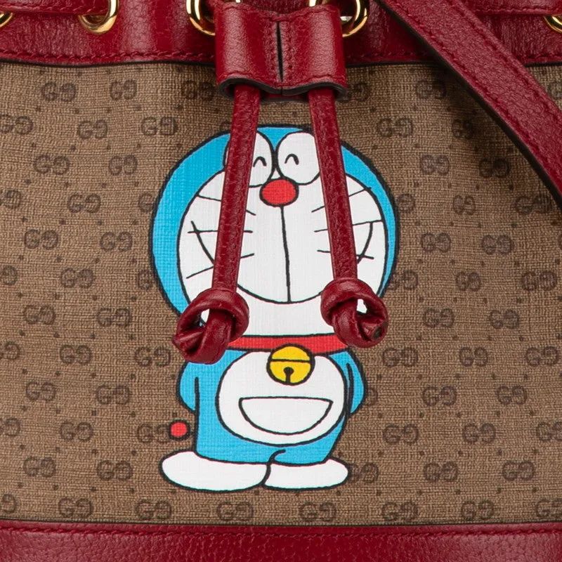Gucci Doraemon Micro GG Supreme Shoulder Bag