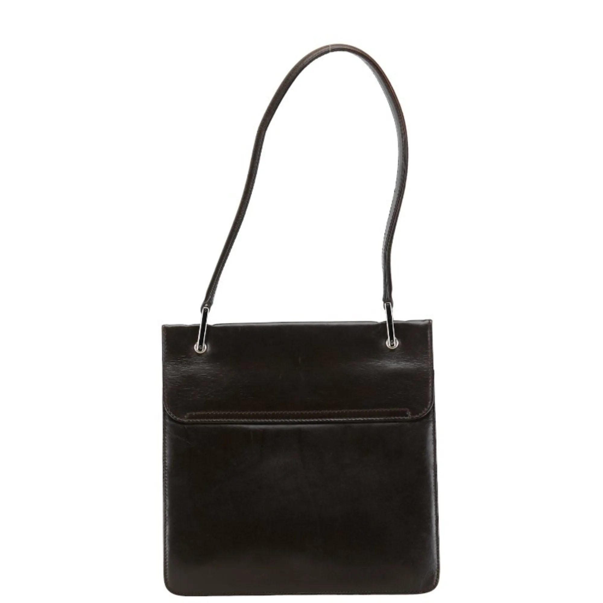 Gucci G Logo  Leather Shoulder Bag ()