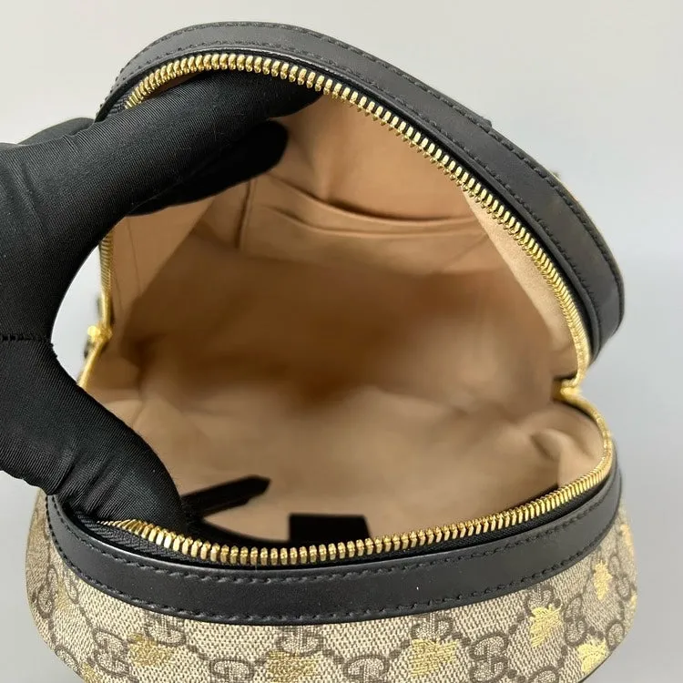 Gucci GG Beige Canvas Backpack