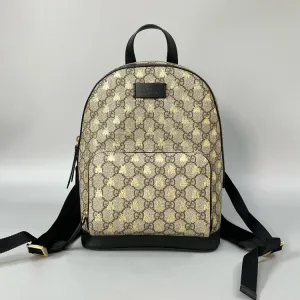 Gucci GG Beige Canvas Backpack