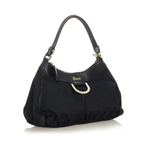 Gucci GG Canvas Abbey D-Ring Shoulder Bag (SHG-31950)