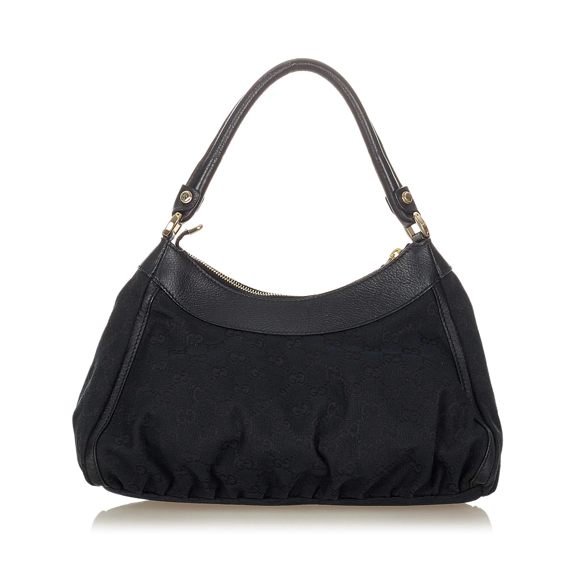 Gucci GG Canvas Abbey D-Ring Shoulder Bag (SHG-31950)